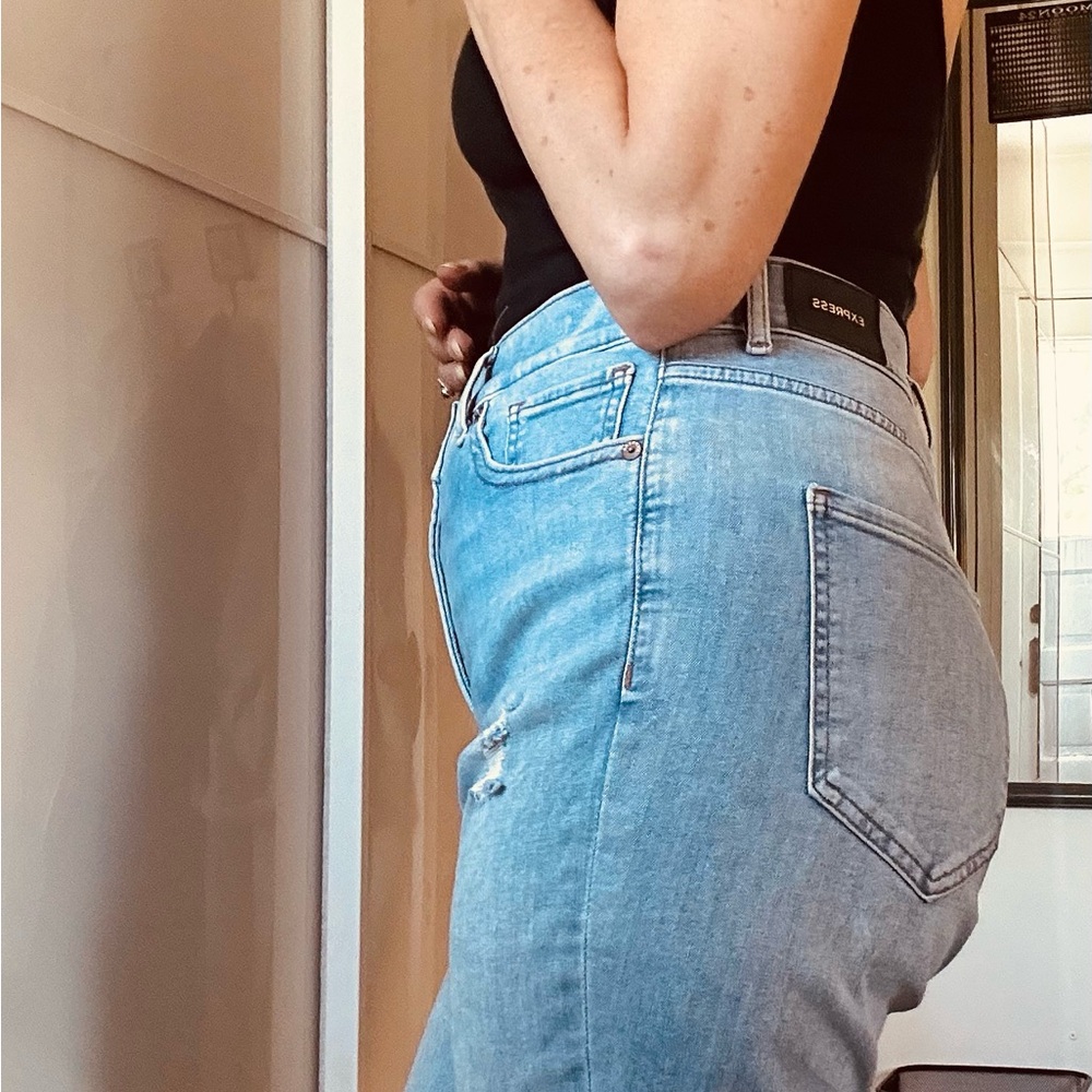 Express Slim Super High Rise, size 8R - Picture 3 of 5